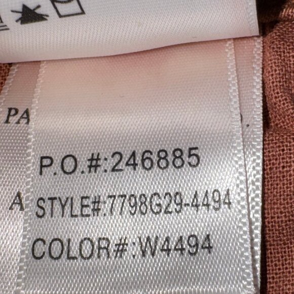 NWT PAIGE Brooklyn 31" Vintage Mocha Bisque Wide Leg Pants Sz 29 - Picture 6 of 12